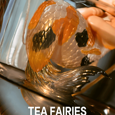 【予約販売：5月中 お届け予定】WeArtDoing Tea Fairies-Brown「鯉姫-金照和(茶色)」【コレクションフィギュア】