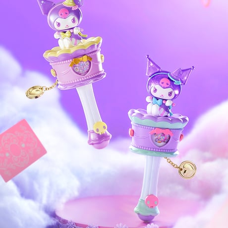 【予約販売：11月中 お届け予定】AULEDY x サンリオ 「サンリオキャラクターズー：ラッキークルクル魔法ステッキ」シリーズ