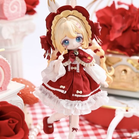 【予約販売｜2026年8月頃 お届け予定】Happy Engine x LUCKY EMMA 「ルルリン物語：秘境の契約」1/8スケール BJDブランドドールシリーズ