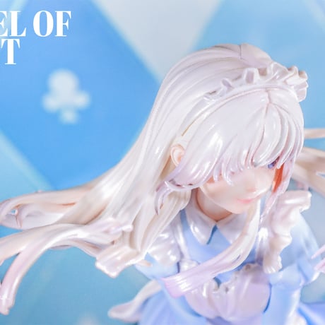 【予約販売：2025年4月中 お届け予定】WeArtDoing Angel of Light-Blue「光の少女：青」 【コレクションフィギュア】