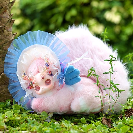 【現品販売】ODI STUDIO Gululu(グルル) 「花咲く鹿」 ぬいぐるみ シリーズ