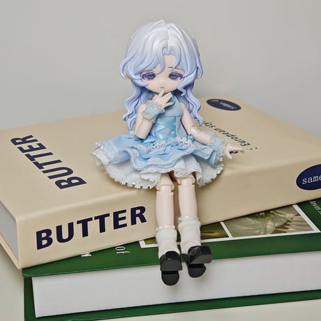 【予約販売｜12月頃 お届け予定】UNNA「霧ノ島の薔薇」小型ドール向け ドール用の服 4点セット