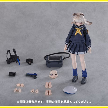 【現品販売】NEO EDEN TOYS「黒鉄レクイエム」MJDブランドドール 布製衣装アクションフィギュア シリーズ