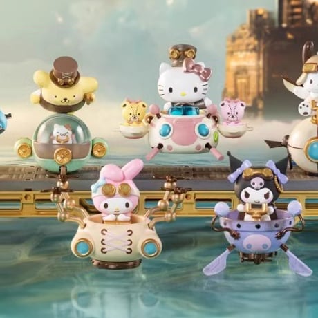 【予約販売：12月中旬～12月下旬 お届け予定】TOPTOY x サンリオ(SANRIO)「サンリオキャラクターズ：スチームパンク」シリーズ