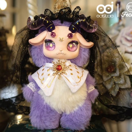 【現品販売】ODI STUDIO FECOCO(フココ)「ヴィクトリアン・ラム」 ぬいぐるみ シリーズ