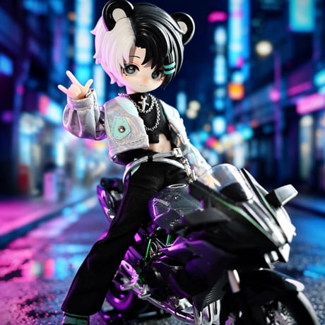 【予約販売：10月～11月頃 お届け予定】<公式限定初回予約特典付き>Nano Doll 「街に出会う」全員少年の獣耳系BJDブラインドドールシリーズ