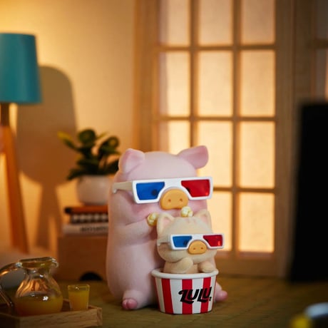 【予約販売：7月下旬～8月中旬 お届け予定】52TOYS TOYZEROPLUS × CICI’S STORY 子豚LULU 「Caturday：猫との暮らし」シリーズ