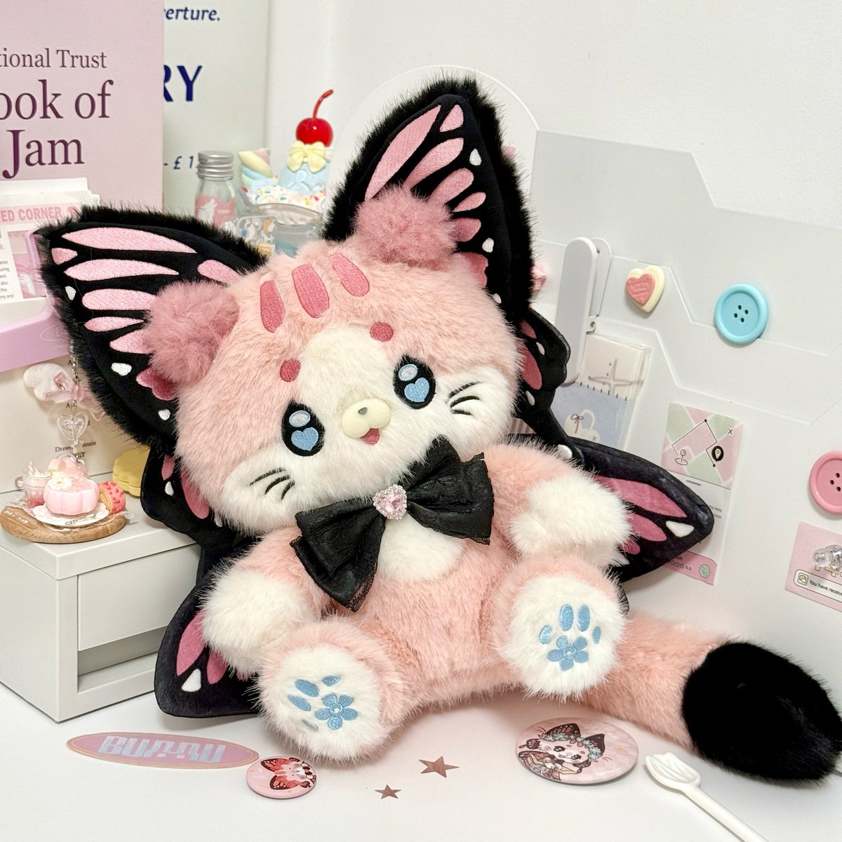 現品販売】幻想工坊「猫丸の幻想島｜MioKoo Mirage Lab」蝶の猫、MILI