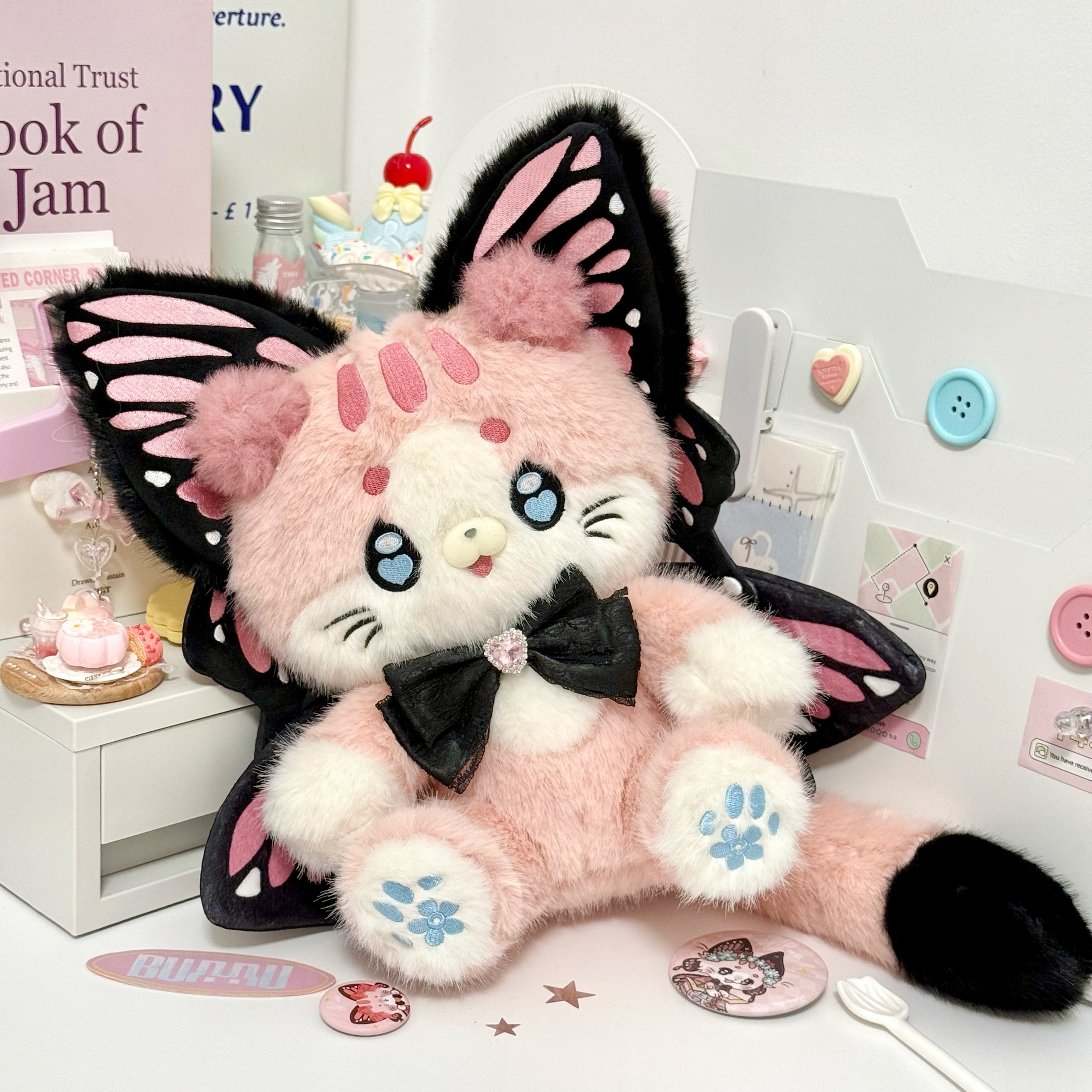 現品販売】幻想工坊「猫丸の幻想島｜MioKoo Mirage Lab」蝶の猫、MILI
