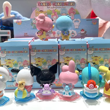 【予約販売：4月中  お届け予定】MINISO x サンリオ(SANRIO)「サンリオキャラクターズ:背中の仲良し」シリーズ