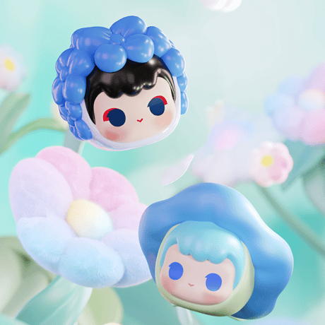 【予約販売：7月下旬～8月下旬 お届け予定】MoeDouble 森子moriko「花の世界ミニビース」シリーズ