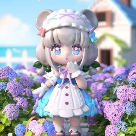 【予約販売：7月中旬~8月上旬 お届け予定】SIMONTOYS NINIZEE(ににちゃん)「花の秘境」トレーディングフィギュア シリーズ