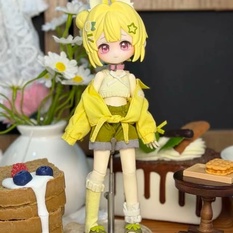 【予約販売：2026年6月頃～7月頃 お届け予定】<公式限定初回予約特典付き>「フルーツ飴研究所」1/12スケール BJDブラインドドール シリーズ