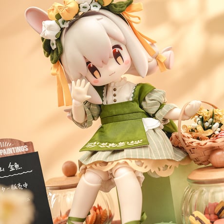 【予約販売：2025年07月以後 お届け予定】＜当店限定特典付け＞TinyFox × みなほしちゃん 1/6スケールMJDドール <新ボディ採用>【フルセット】