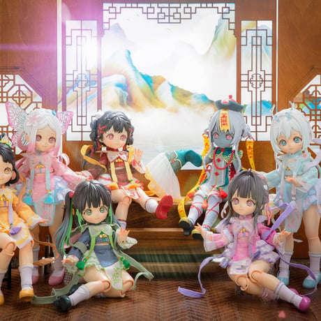 【ご依頼お客様限定】LuckyDoll「歳時記：時節姫、香香」1/6スケール BJDブラインドドール 追支払い專用