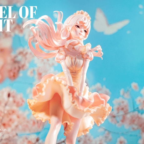 【予約販売：2025年4月中 お届け予定】WeArtDoing Angel of Light-Pink「光の少女：ピンク」 【コレクションフィギュア】