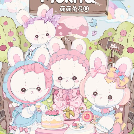 【予約販売：3月上旬～3月中旬 お届け予定】MOKIYATOY MOKIYA（モキヤ）ラビットガーデンシリーズ