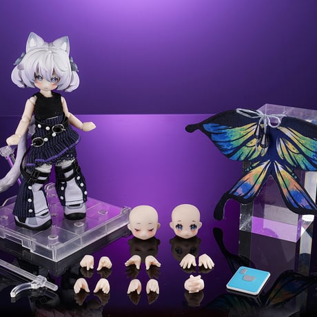 【現品販売】TINKLESDOLL MJDドール『夢織り籠』ルナ(LUNA) 1/12スケール MJDドール【フルセット】