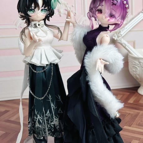 【現品販売】COME4FREE 「 MINTY(ミンティ)：運勢おみくじの精霊」BJDブラインドドール シリーズ