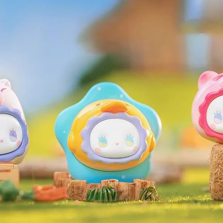 【現品販売】MJ STUDIO EMMA (エマ) 「ルアルア動物園(RUA RUA ZOO)」萌え豆 ブラインドボックス シリーズ
