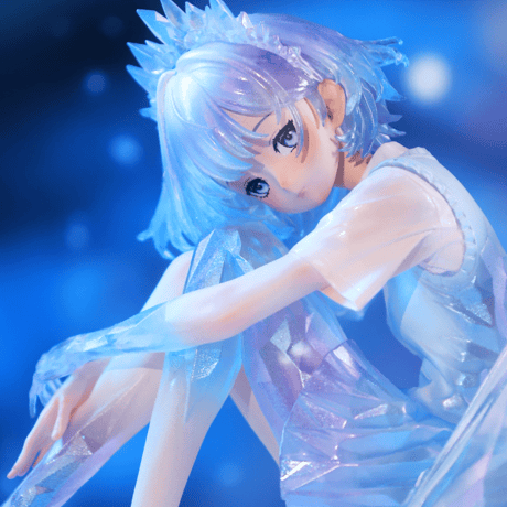 【予約販売：2025年12月 お届け予定】WEARTDOING Sleeping Beauty-Glass Slipper Fairies-White「水晶少女：氷の夢」【コレクションフィギュア】