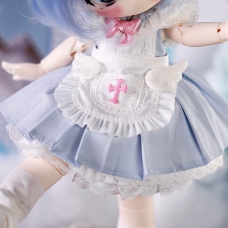 【予約販売：6月～7月頃 お届け予定】「甘絨のショーウィンドウ」ウィッグ着用＆入れ目顔タイプ 3頭身BJDブラインドドールシリーズ