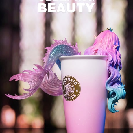 【現品販売】WeArtDoing WF限定 Sleeping Beauty-Coffee Fairies-Berry Slushie「眠れる美女：ベリースムージー」【コレクションフィギュア】