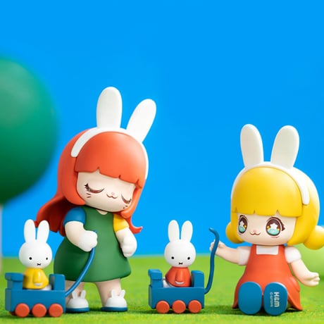 【予約販売：9月下旬～10月下旬 お届け予定】52TOYS KIMMY&MIKI x Miffy ミッフィー 「新しい友達」シリーズ