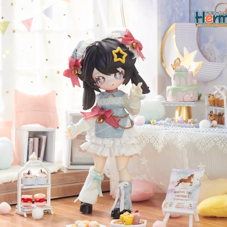 【現品販売】不可食用人形（Inedible Doll） 「月飛び時間」BJDブラインドドール シリーズ
