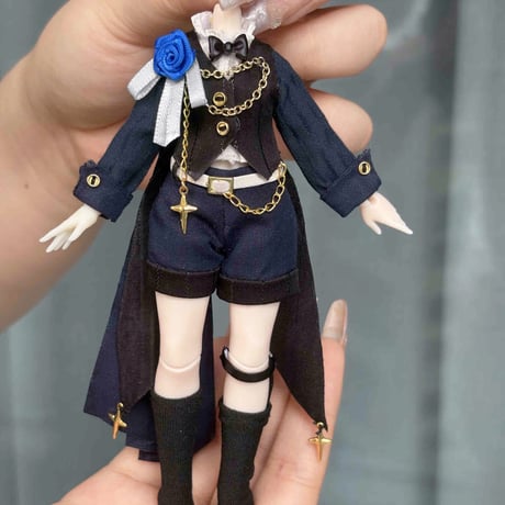 【現品販売】桜画集スタジオ「異象重構：ヴィライソンの夜」小型ドール向け ドール用の服セット
