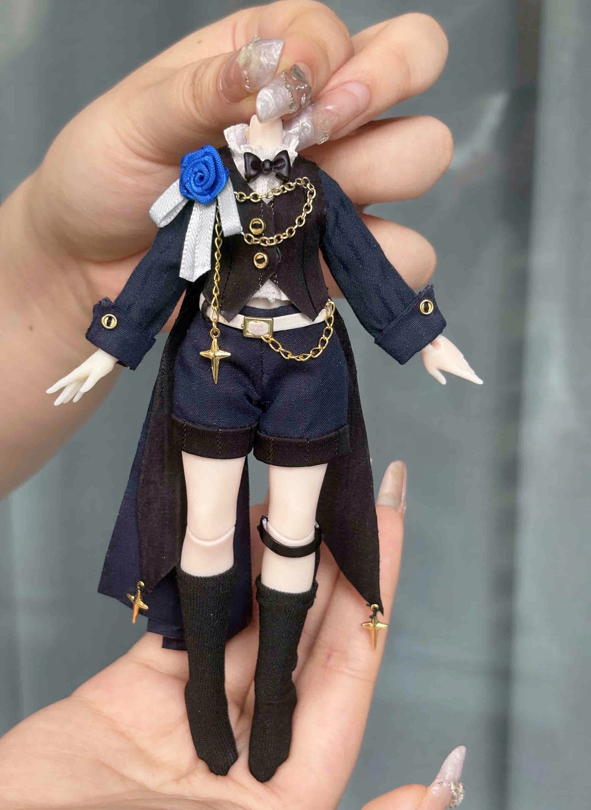 クロちゃん様 ミニチュアリメイク✿ オーダーメイド　学ランジャケットのみ fit=scale-down,w=1200