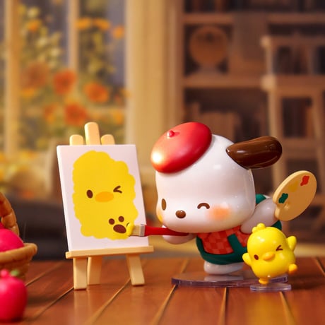 【予約販売：4月中旬〜年5月中旬 お届け予定】TOPTOY x サンリオ(SANRIO)「ポチャッコ：レトロな時間列車」シリーズ