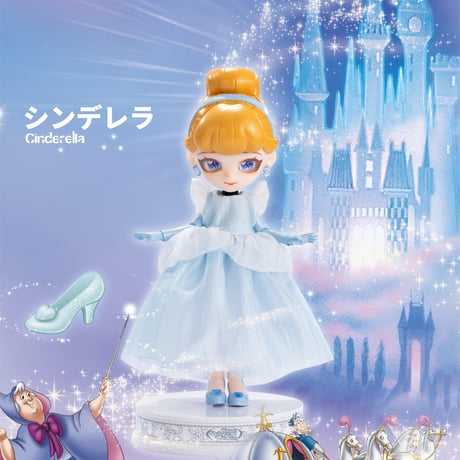 【予約販売：3月中旬～4月中旬 お届け予定】MORSTORM ディズニープリンセス 1/12スケール BJD球体関節ドール シリーズ【全6種類・選び可能】