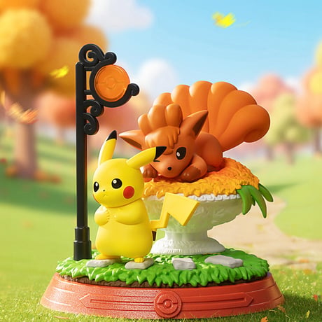 【予約販売：5月頃 お届け予定】Funism x ポケットモンスター「ピカチュウとその仲間たち」  トレーディングフィギュア シリーズ