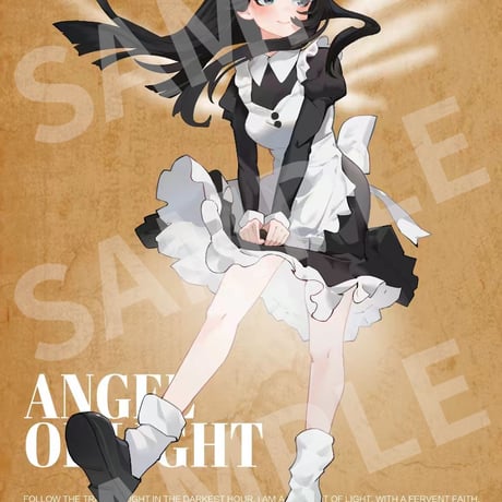 【予約販売：2025年4月中 お届け予定】WeArtDoing Angel of Light-Blue「光の少女：青」 【コレクションフィギュア】