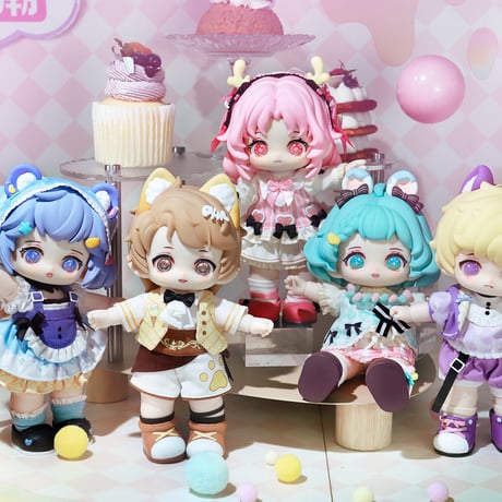 【予約販売：1月中旬～2月旬 お届け予定】 次元界TOY(WAN LE XUN CHAO)「HANI(ハニー)：甘いアフタヌーンティー」BJDブラインドドール シリーズ