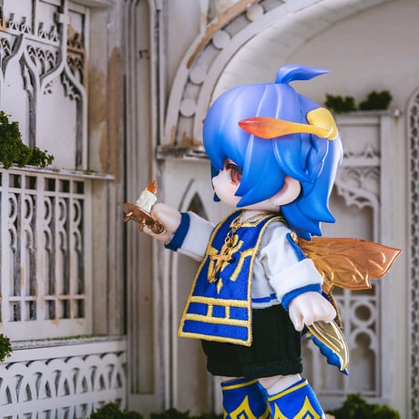 【現品販売】天堂制造Studio「KUKAKA(クカカ)：祈る者と審判者」1/12スケール BJD 球体関節可動ドール 「審判者 キン」単品ドール