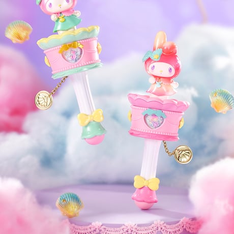 【予約販売：11月中 お届け予定】AULEDY x サンリオ 「サンリオキャラクターズー：ラッキークルクル魔法ステッキ」シリーズ