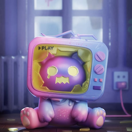 【現品販売】ShinwooｘFINDING UNICORN(F.UN)「GHOST BEAR HOUSE：かくれんぼ」シリーズ