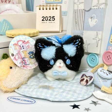 【現品販売】幻想工坊「猫丸の幻想島｜MioKoo Mirage Lab」 ふわふわ丸々ぬいぐるみ シリーズ【全6種類・選び可能】
