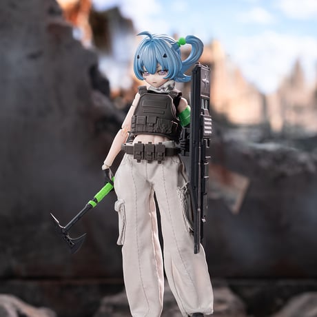【現品販売】NEO EDEN TOYS「黒鉄レクイエム」MJDブランドドール 布製衣装アクションフィギュア シリーズ