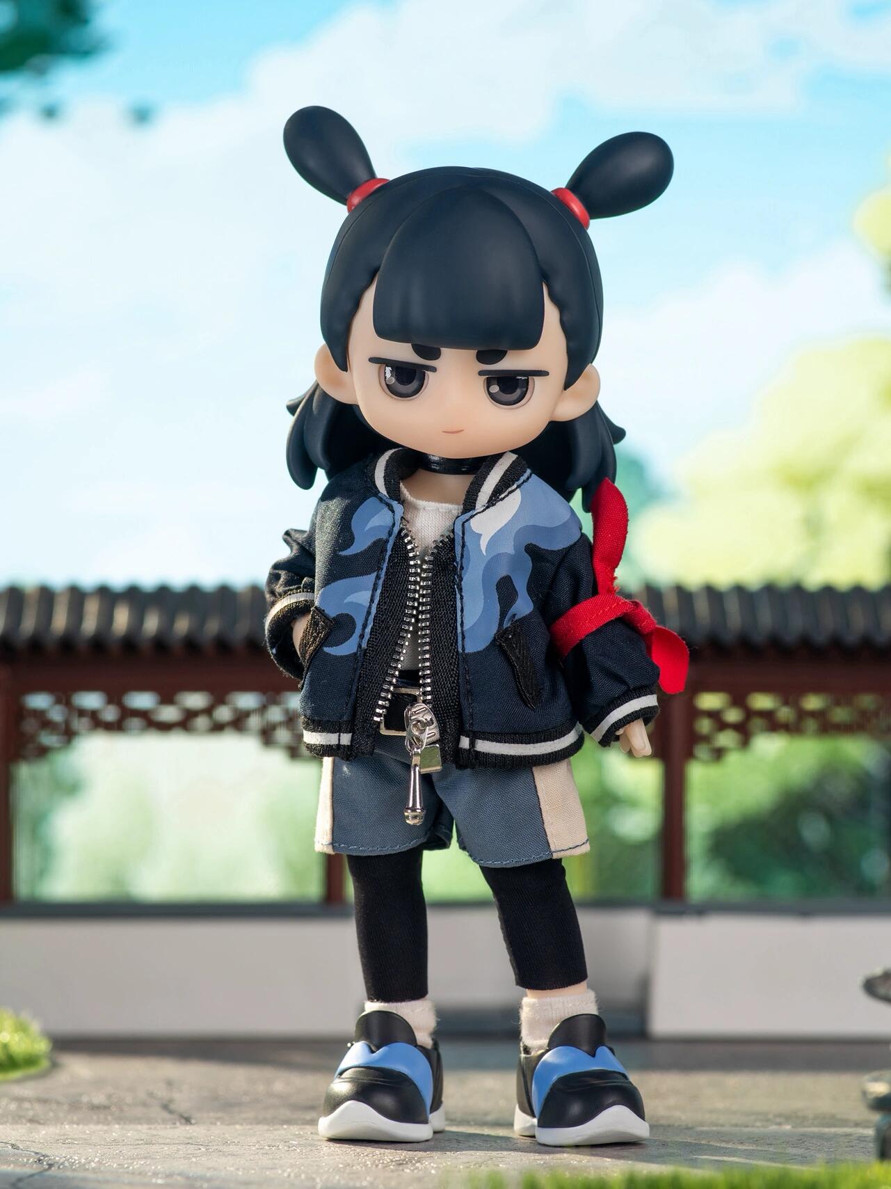 羅小黒戦記 2 シークレット ドール シャオヘイ ムゲン SIMONTOYS original