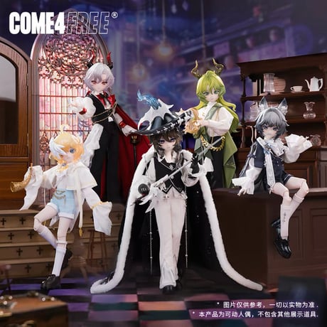 【予約販売｜2026年8月頃 お届け予定】COME4FREE 「Niyru Loi：幻界同調」1/8スケール BJDブランドドールシリーズ