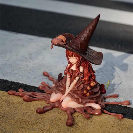 【現品販売】WEARTDOING 「アイスクリームの精霊：チョコレート」  【コレクションフィギュア】