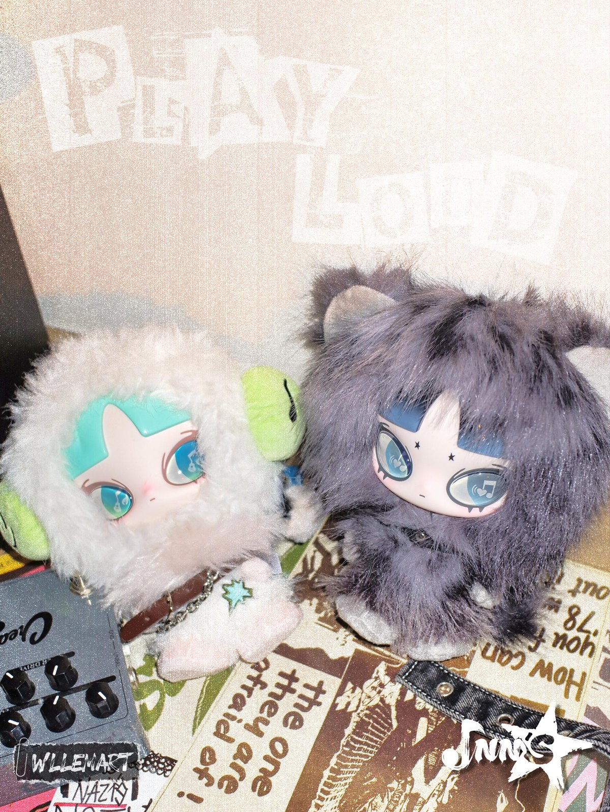 現品販売】玩楽拾刻「INN音：PLAY LOUD 音楽が止まらない」 ぬいぐるみ