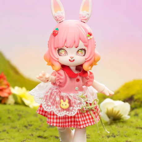 【現品販売】come4free「BONNIE ボニーバニー：スウィートハートパーティー」1/12 BJD ブラインドドール シリーズ