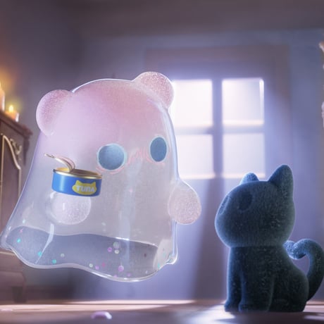 【現品販売】ShinwooｘFINDING UNICORN(F.UN)「GHOST BEAR HOUSE：かくれんぼ」シリーズ