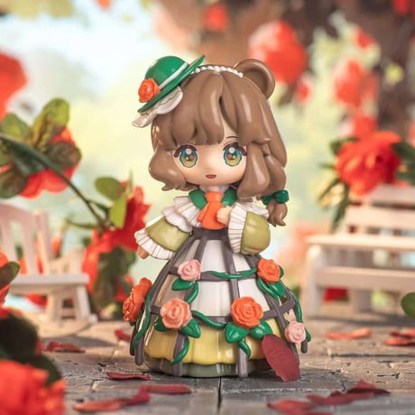 【予約販売：7月中旬~8月上旬 お届け予定】SIMONTOYS NINIZEE(ににちゃん)「花の秘境」トレーディングフィギュア シリーズ
