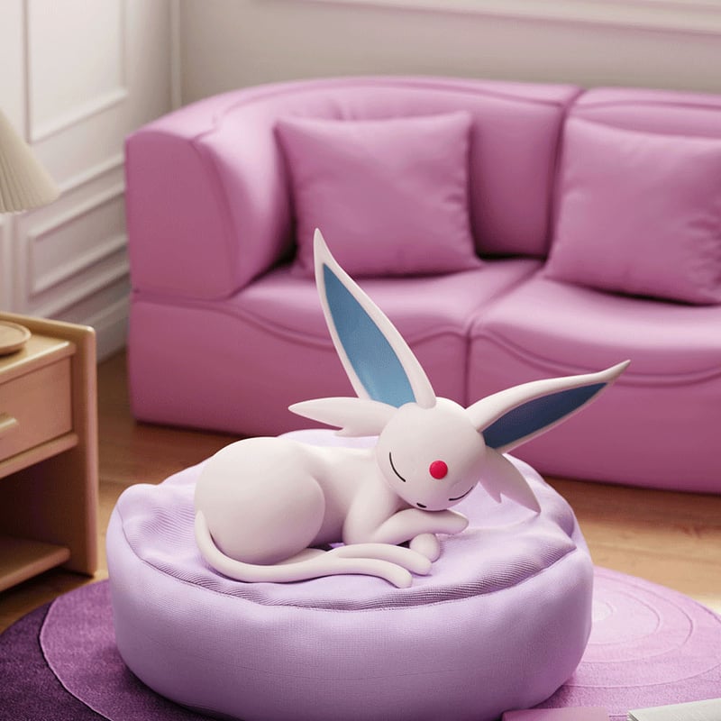海外限定 イーブイ寝姿勢シリーズ ボケモンうたた寝フィギュア HOLLY BOX 予約販売：5月頃 お届け予定】HOLLY BOX x ポケットモンスター