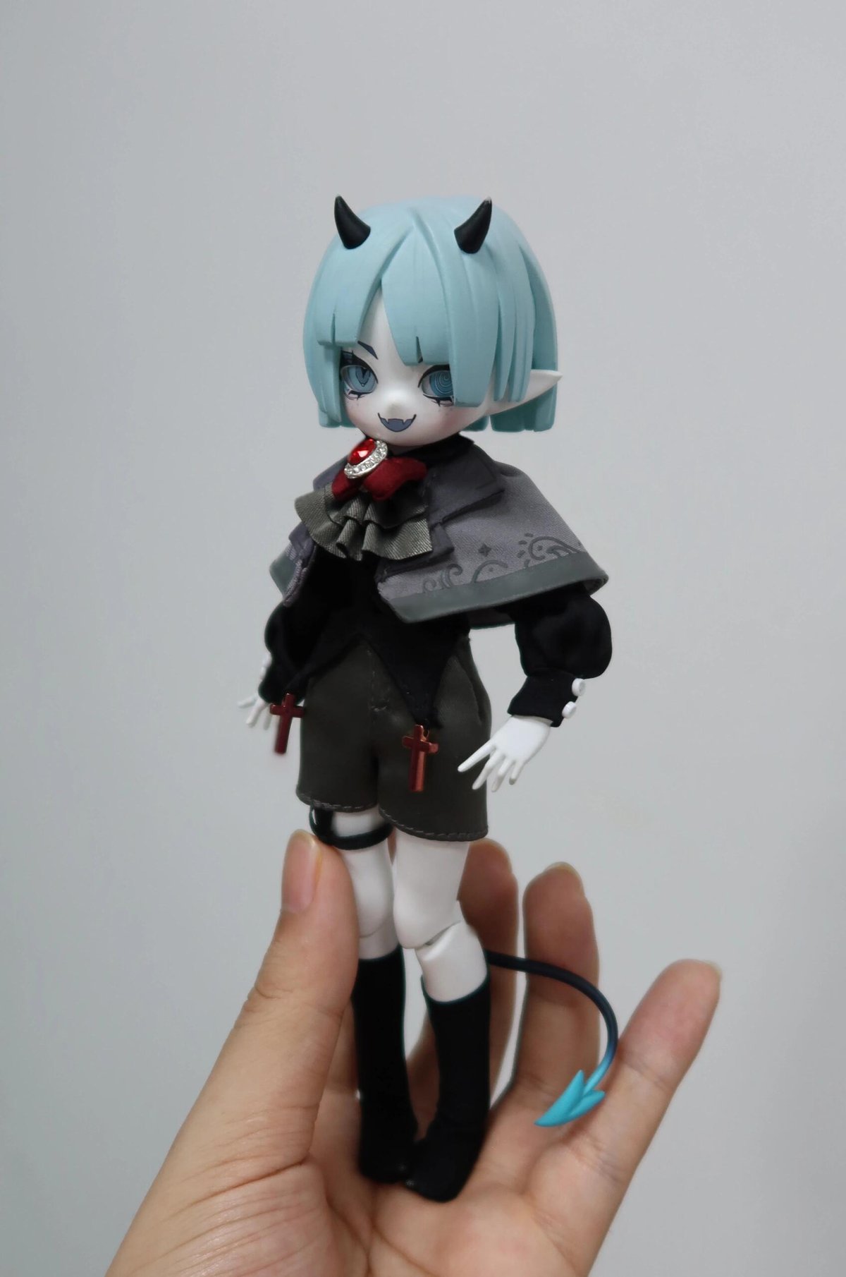 現品販売】CHUZTING「Cooze：悪魔角」小型ドール向け ドール用の服